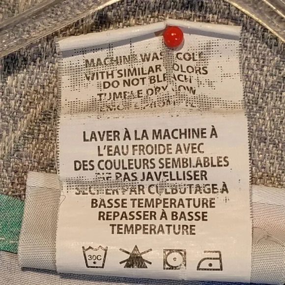 Scrub Star Blue Green Work Tunic Size Large - Picture 8 of 10